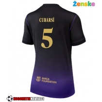 Ženske Nogometnih dresov Barcelona Pau Cubarsi #5 Gostujoči 2026-27 Kratki rokavi